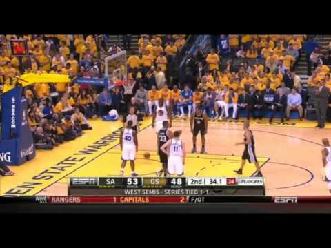Tony Parker 32 Points 5 Assists Full Highlights vs Warriors Playoffs R2G3 (5/10/2013)
