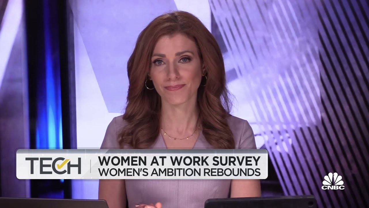 Women's ambition in the workplace returns: New CNBC/Momentive Women at Work Survey