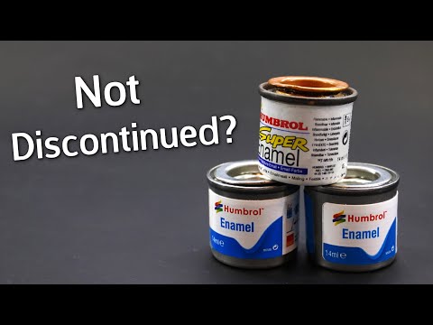 Are Humbrol Enamels really GONE FOREVER? Model Paint News