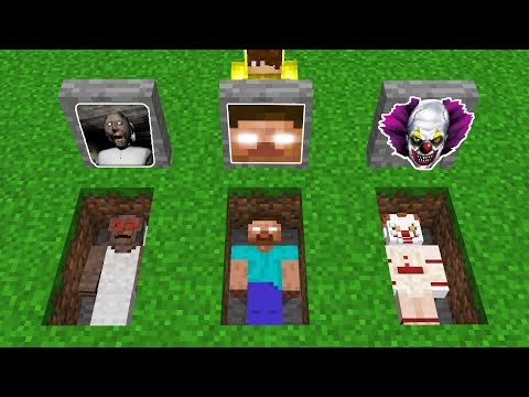 YANLIŞ MEZARI SEÇERSEN ÖLÜRSÜN! 😱 - Minecraft