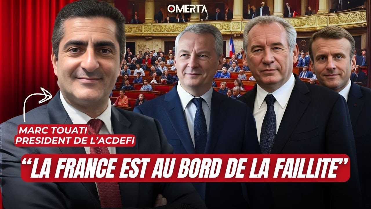 MARC TOUATI : " LA FRANCE EST AU BORD DE LA FAILLITE"