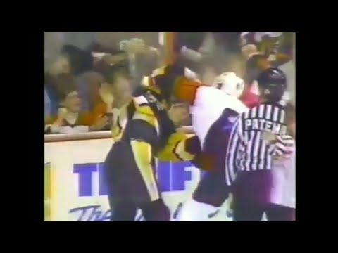 Penguins - Flyers rough stuff 4/2/89