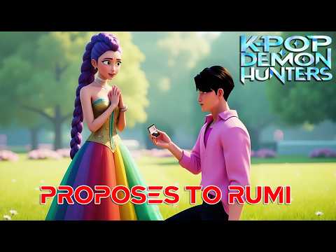 K-Pop Demon Hunters | Jinu Proposes to Rumi - Romantic Love Story