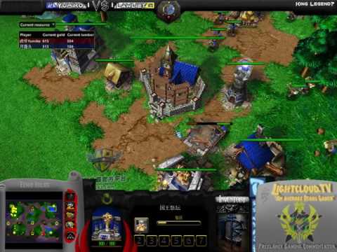 Yumiko (H) VS Lawliet (NE) - WC3 G3 - NWL King of Kings