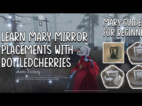 Learn Mary mirror🪞 placements with me !  |(My tips and ways) |[IdentityV]