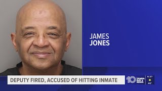Pinellas County deputy arrested, fired for punching inmate in face, sheriff says