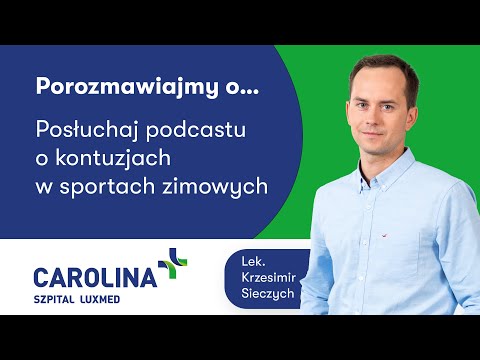 Najczęstsze urazy w sportach zimowych - lek. Krzesimir Sieczych