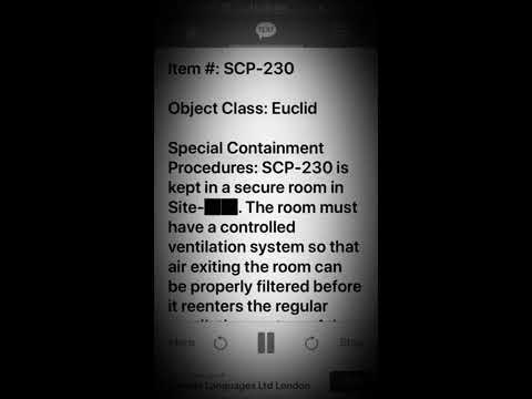 Scp 230 The Gayest Man Alive