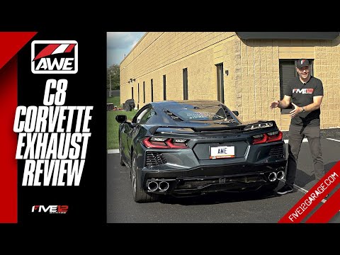 C8 Corvette AWE Exhaust System Revs, Pulls and Review | I Didn't See Those Cops...