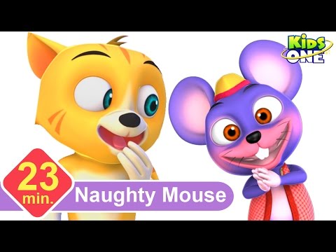 Naughty MOUSE Vs CAT | Funny Animals Prank Video for Kids