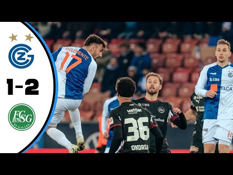Grasshopper Club Zürich Vs FC St.Gallen 1-2 Swiss Super League Highlights | Grasshopper St Gallen