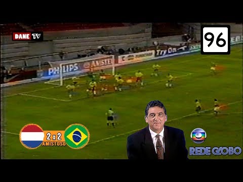 amistoso 1996 - Holanda 2x2 Brasil