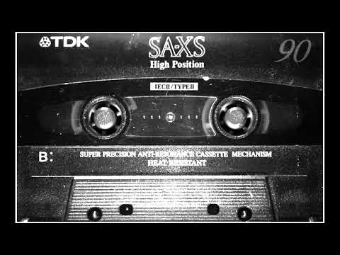 *VIDEO BACKGROUND* FREE TO USE: 10 min. TDK Tape SA - BW Lights - playing in Revox B-710