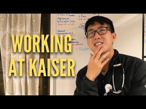 Working At Kaiser As An Internal Medicine Resident