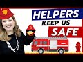 Safety Community Helpers Preschool Learning Fun All About Fire Fighters Police And More