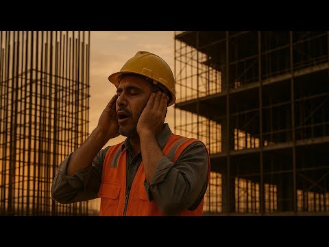 Viral! Kuli proyek ini punya suara adzan yang sangat merdu