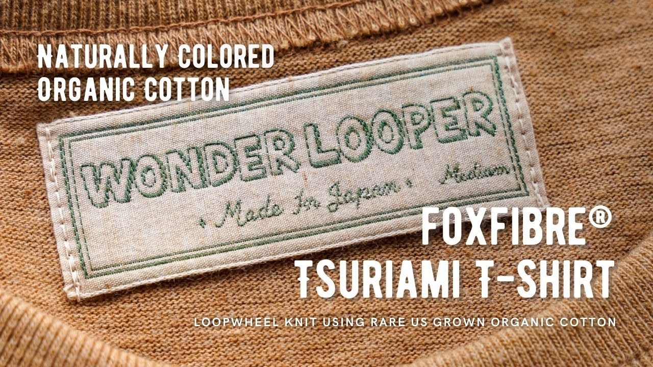 FoxFibre® Tsuriami T-Shirt: Naturally Colored By Nature