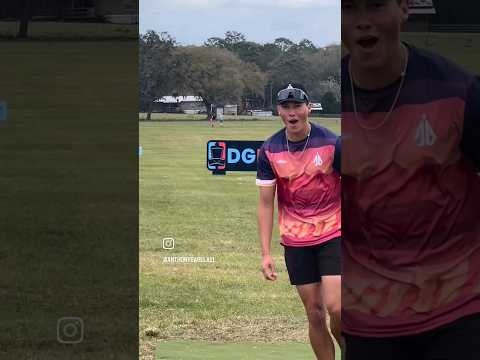 AB, 713ft 🤯🔥 (Anthony Barela, DGPT Distance Competition) #maxD #bomb #ABonFire #discgolf