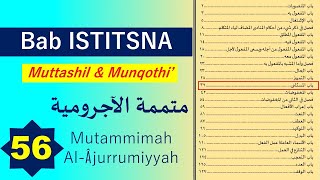 Download lagu Mutammimah al Ajurumiyah 56 (2) Chapter of Istisna (Muttashil & Munqath'i) mp3