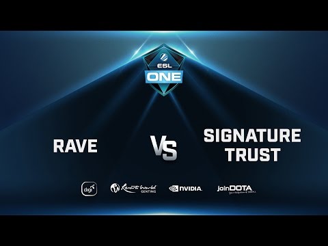 Rave vs Sig.Trust Game 1 - ESL One Genting SEA Q. - @GarethCasts @HadesDotaTv