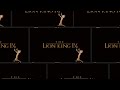 The Lion King 1½ Trailer But It S Rolling Film