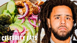 J Cole's Former Private Chef Reveals His Favorite Post-Workout & Pre-Studio Meal | Delish