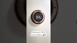 Disney Magic Deluxe Oceanview with Verandah Tour | Stateroom 7024