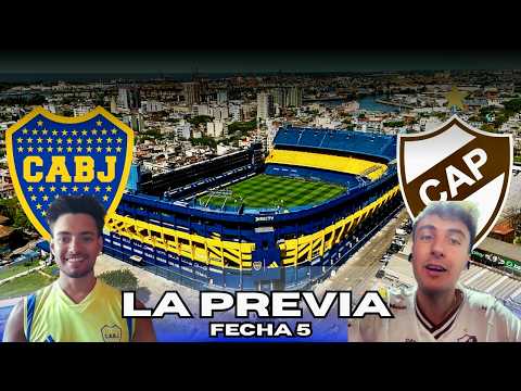 LA PREVIA de la Fecha 5: Se viene BOCA vs PLATENSE con Bauti Torres