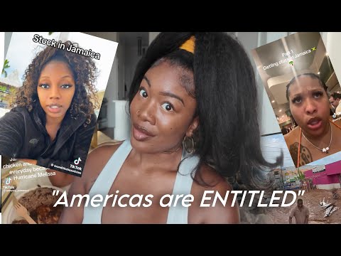 Americans DRAGGED by Jamaicans for Complaining About Room Service During Hurricane Melissa