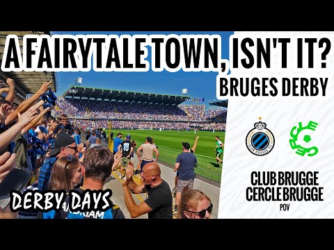 I visit the Fairytail Town for The Bruges Derby - Club Brugge v Cercle
