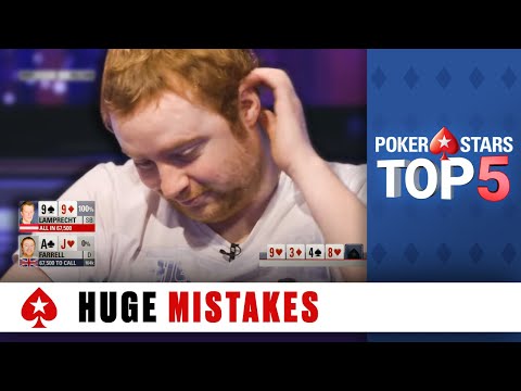 Top 5 Biggest Poker Mistakes | PokerStars