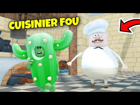 ENFERMER AVEC BENNY LE CUISINIER FOU ... ! (NOUVEAU OBBY) BENNY'S RESTAURANT ESCAPE!