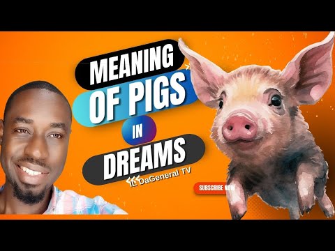 Meaning of PIGS in Dreams - Spiritual Meaning