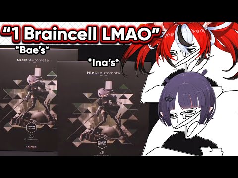 Ina and Bae couldn't hold their laugh when they realized they picked identical gifts