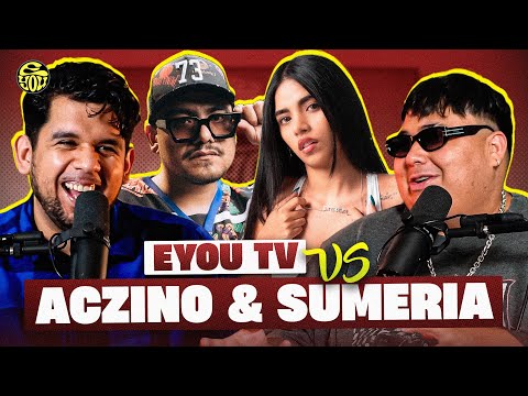 ACZINO y SUMERIA vs EYOU TV - Albures, Perú vs Acuña, Batalla de Campeones - Jony Beltran y Tess