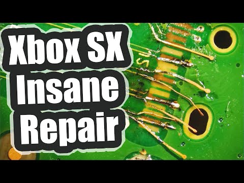 Xbox Series X Mission impossible repair - HDMI 19 broken pads Using V2 Microscope
