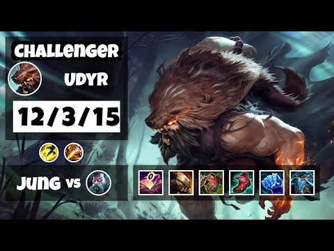 Udyr s11 Jungle Challenger Replay (12/3/15) - OCE