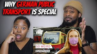🇩🇪 American Couple Reacts "Why German Public Transport Is "Special" | The Demouchets REACT GERMANY