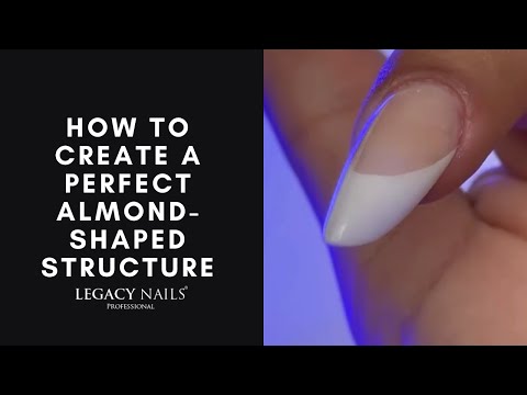 how to create a perfect almond-shaped structure?