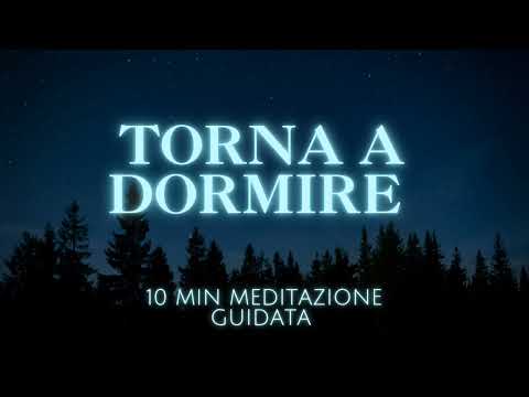 Torna a Dormire Subito | Meditazione Guidata per Risvegli Notturni