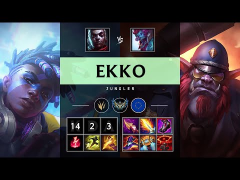 Ekko Jungle vs Trundle - EUW Challenger Patch 25.11