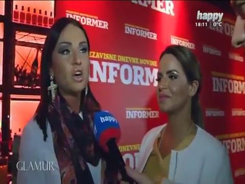 Katarina Zivkovic - Intervju - Glamur - ( Tv Happy, 15.12.2015 )