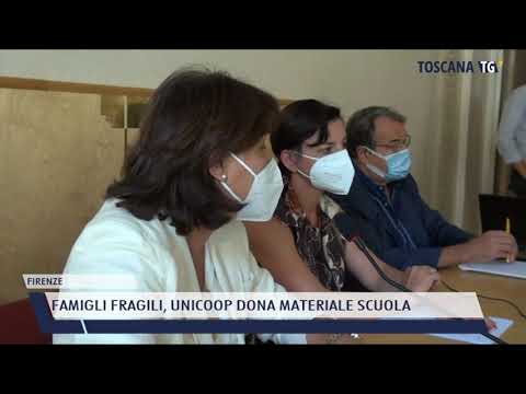 2021-09-14 FIRENZE - FAMIGLI FRAGILI, UNICOOP DONA MATERIALE SCUOLA