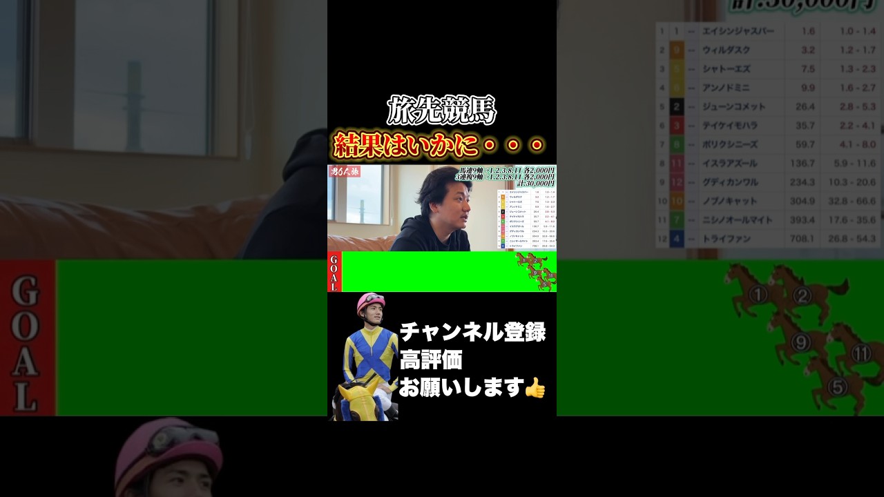 【競馬】旅先での競馬その結果は・・・？#桜花賞 #ニュージーランドトロフィー