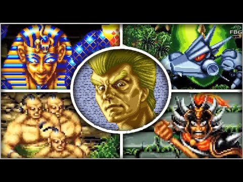 Ninja Commando - All Bosses