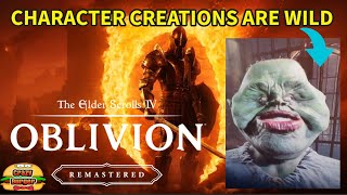The Character Creations in Oblivion are WILD!