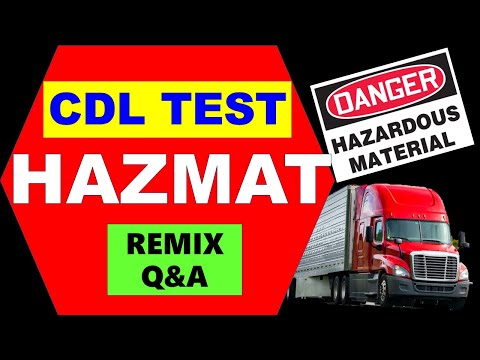 CDL Prep Test "HAZMAT" (Remix - Reading all answers)