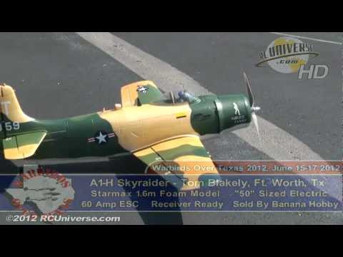 WOTX 2012 - A1-H Skyraider, Tom Blakely