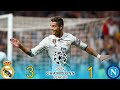 Real Madrid Vs Napoli 3 1 Champions League 2017