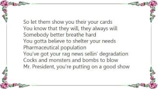 Juliette and the Licks - Shelter Your Needs Lyrics